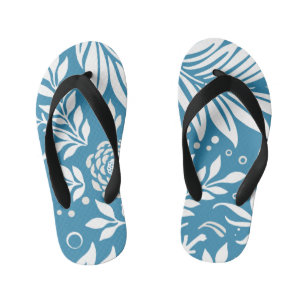 Floral Design 20 Kid's Jandals