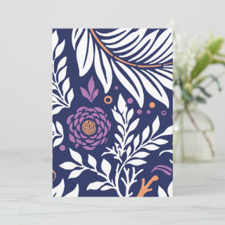 Floral Design 22 Thank You Card