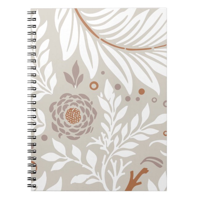 Floral Design 25 Notebook (Front)