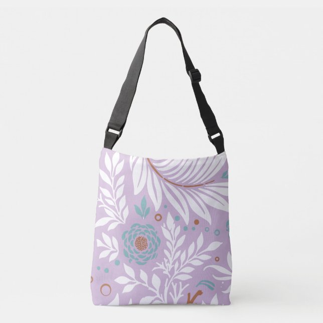 Floral Design 26 Crossbody Bag (Front)