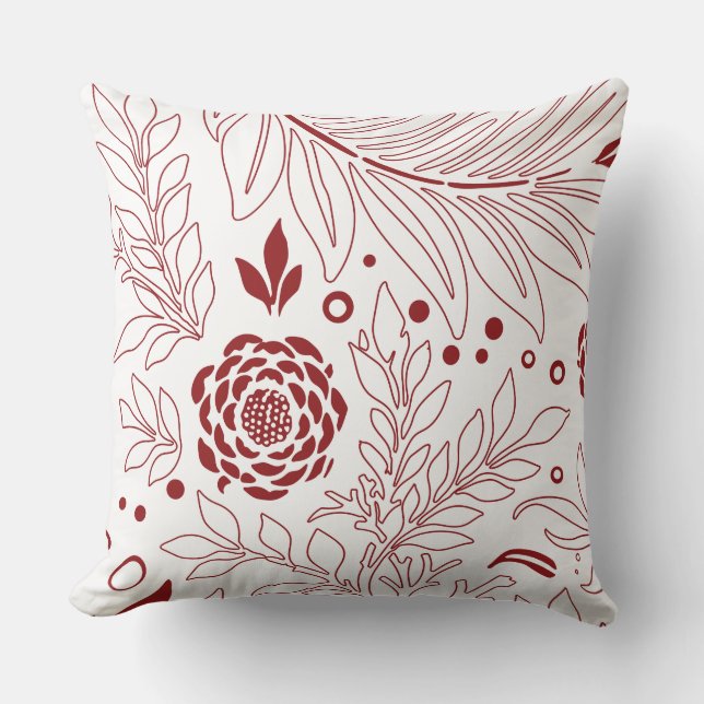 Floral Design 28 Cushion (Front)