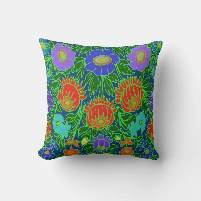 Floral Design #2 Cushion (Front)