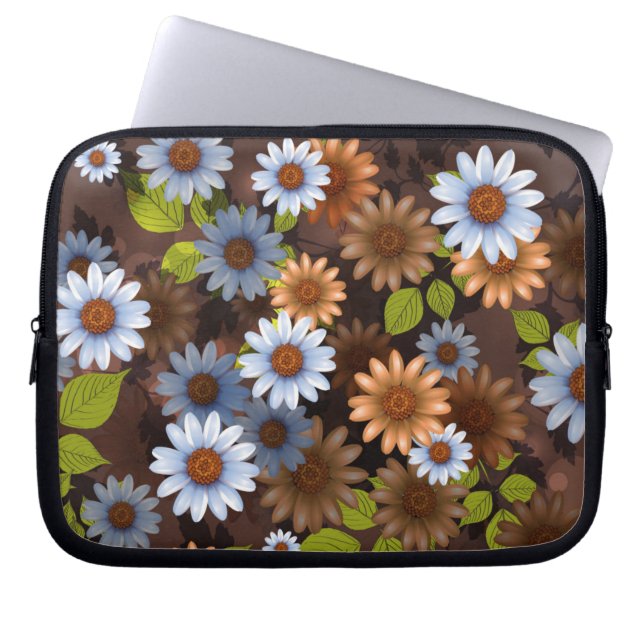 Floral Design 2 Laptop Sleeve (Front)