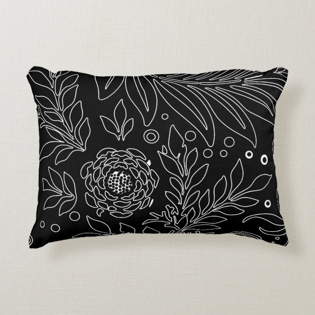 Floral Design 31 Decorative Cushion (Front)