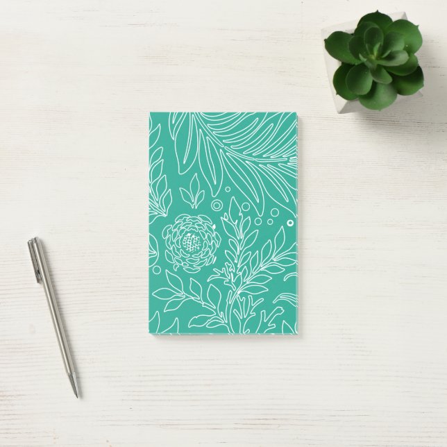 Floral Design 34 Post-it Notes (Office)