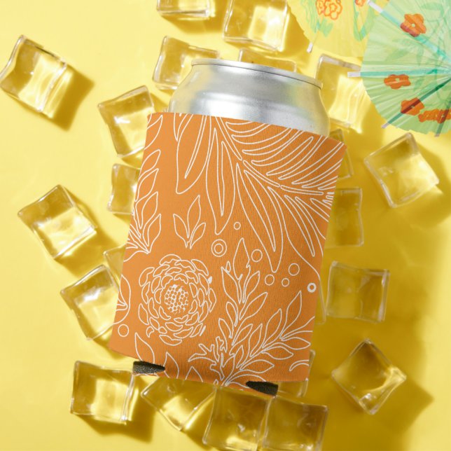 Floral Design 35 Can Cooler (In Situ Summer)