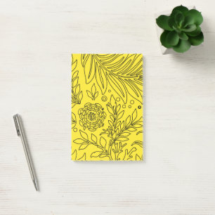 Floral Design 36 Post-it Notes