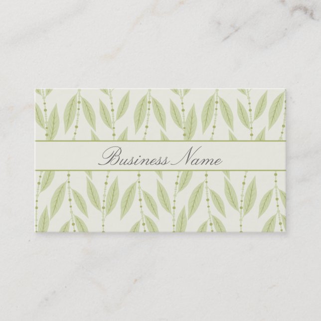 Floral Design Business Card (Front)