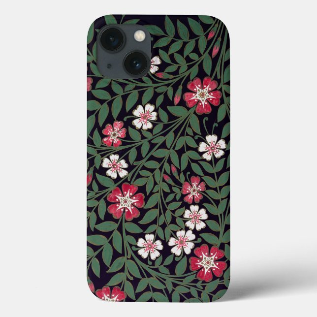Floral Design by J. Owen, 1863 Case-Mate iPhone Case (Back)
