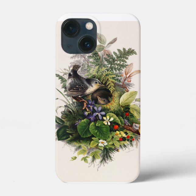 Floral design Case-Mate iPhone case (Back)