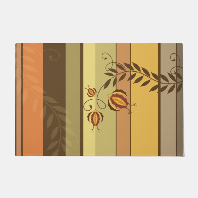 Floral Design Doormat (Front)