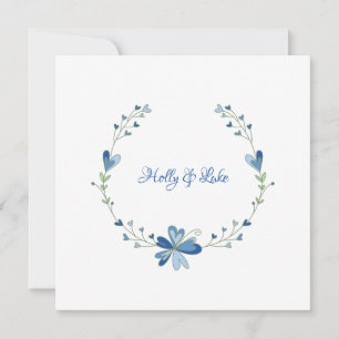 Floral Design in Blue for to Spring Outdoor Event