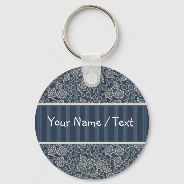 Floral Design Key Ring (Front)