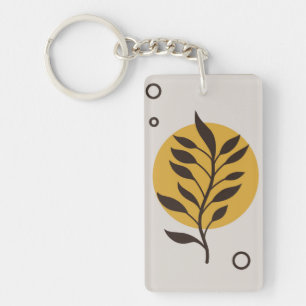 Floral design  key ring