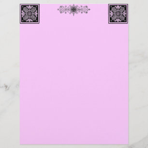 Floral Design Letterhead