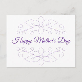 Floral Design Mother's Day Card