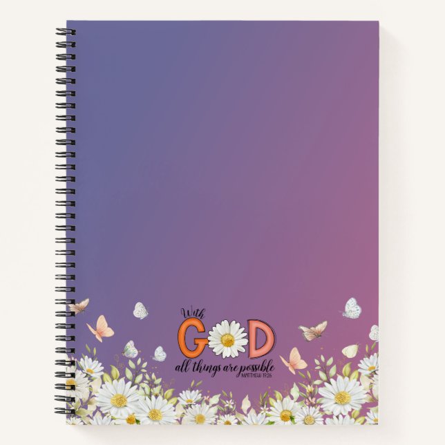 Floral Design Notebook (Front)