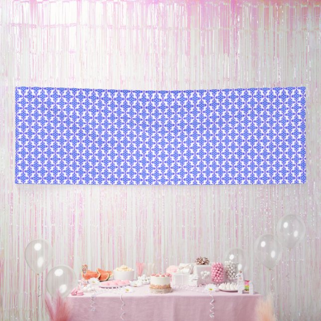Floral Design Pattern Banner (Party)