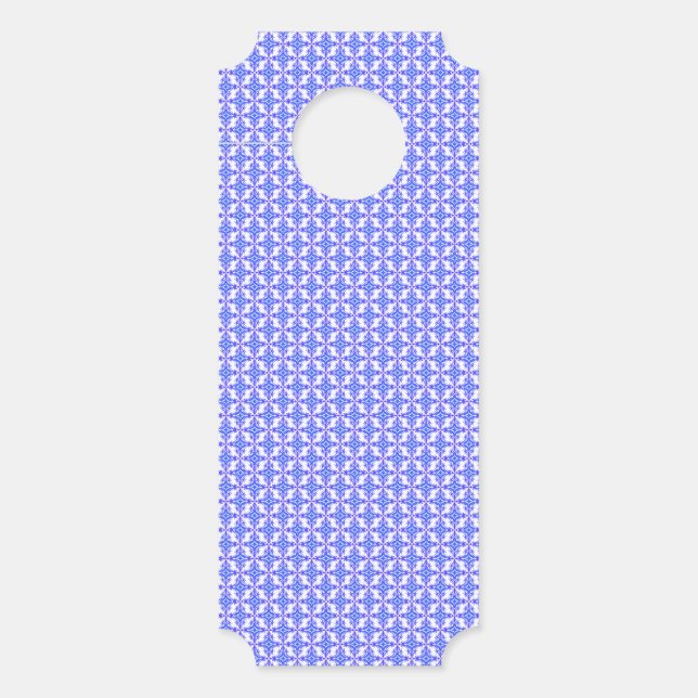 Floral Design Pattern Door Hanger (Front)