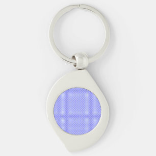 Floral Design Pattern Key Ring