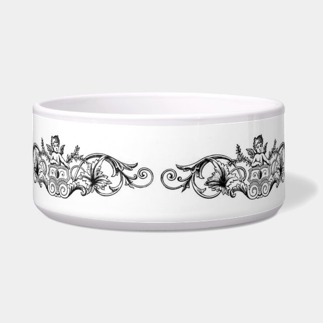 Floral Design Pet Bowl (Front)