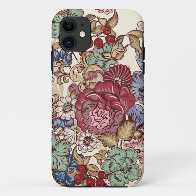 floral design phone case (Back)