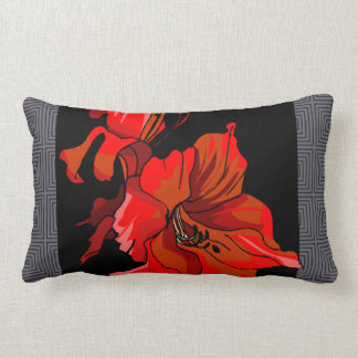 Floral design pillow