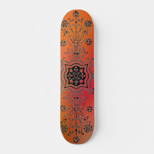 Floral Design Skateboard