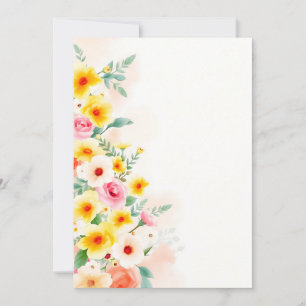 Floral Design: Timeless Beauty and Elegance Invitation