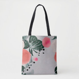 Floral Design  Tote Bag