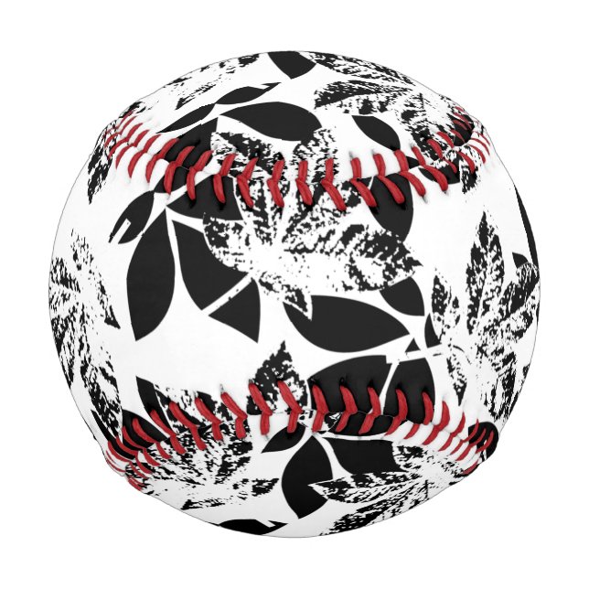 floral Design Twenty One Baseball (Front)