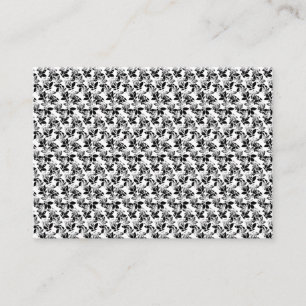 floral Design Twenty One Enclosure Card