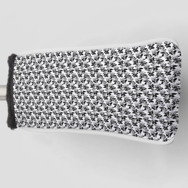 floral Design Twenty One Golf Head Cover (Front)