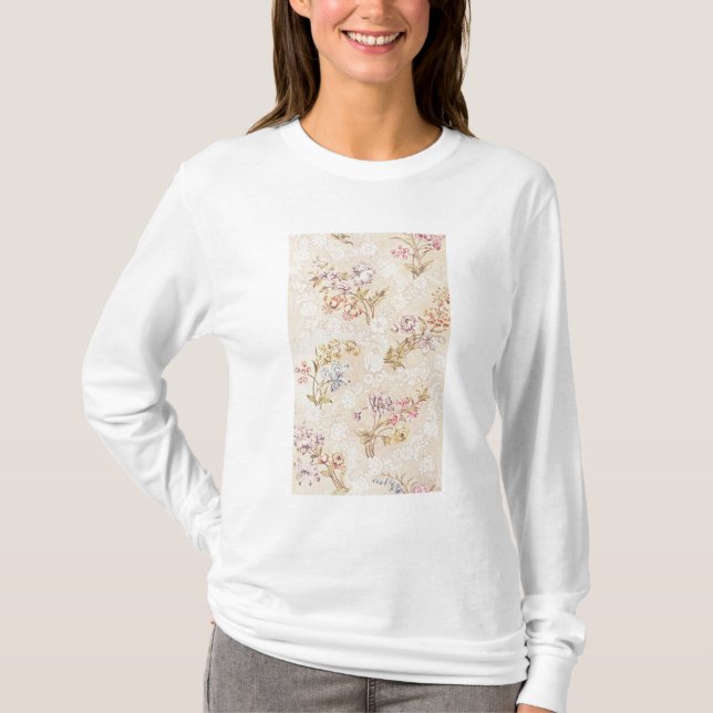 Floral design with peonies, lilies and roses for S T-Shirt (Front)