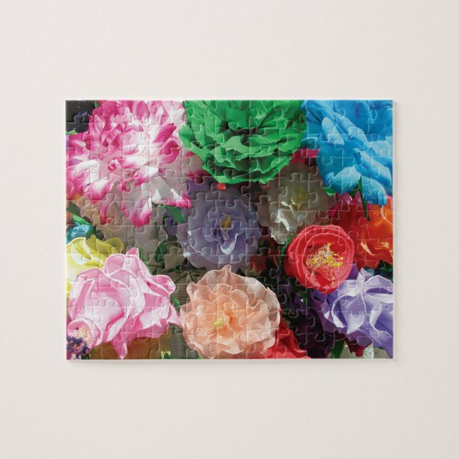Floral Designed Puzzle (Horizontal)