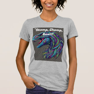 Floral Dinosaur Celebration T-Shirt – Bohemian Fol