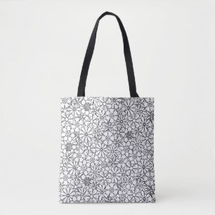 Floral Doodle 2 Tote Bag