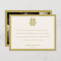 Floral Double Happiness Chinese Wedding Thank You