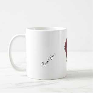 Floral Downpour Bloomfall Sheltered by Spring Wher Coffee Mug