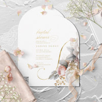 Floral Drama Wedding Bridal Shower Arch ID1022