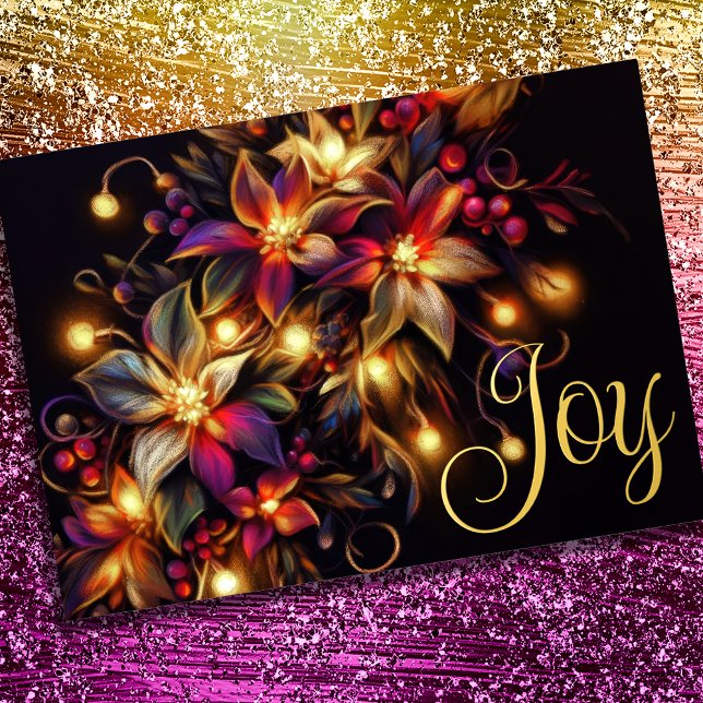 Floral Drawing Christmas Holiday Floral Joy (Creator Uploaded)