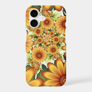 Floral Dream, Modern Abstract Flower Fractal Art