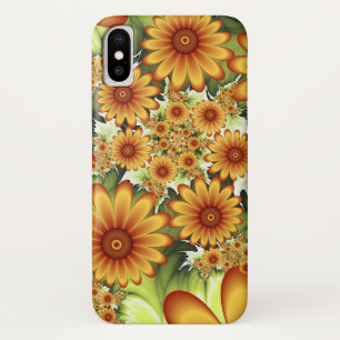Floral Dream, Modern Abstract Flower Fractal Art Case-Mate iPhone Case