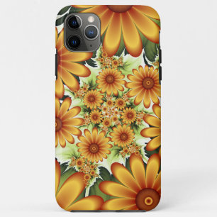 Floral Dream, Modern Abstract Flower Fractal Art Case-Mate iPhone Case