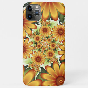 Floral Dream, Modern Abstract Flower Fractal Art Case-Mate iPhone Case