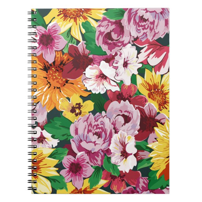 Floral Dreams #1 at Susiejayne Notebook (Front)