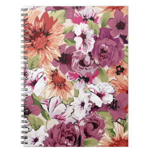 Floral Dreams #3 at Susiejayne Spiral Notebook