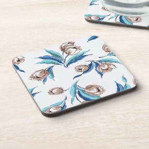 Floral Dreams No. 9 at Susiejayne Beverage Coaster