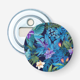'Floral Dreams' - Tropical floral design Bottle Opener