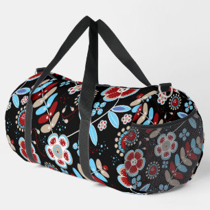Floral Duffle Bag